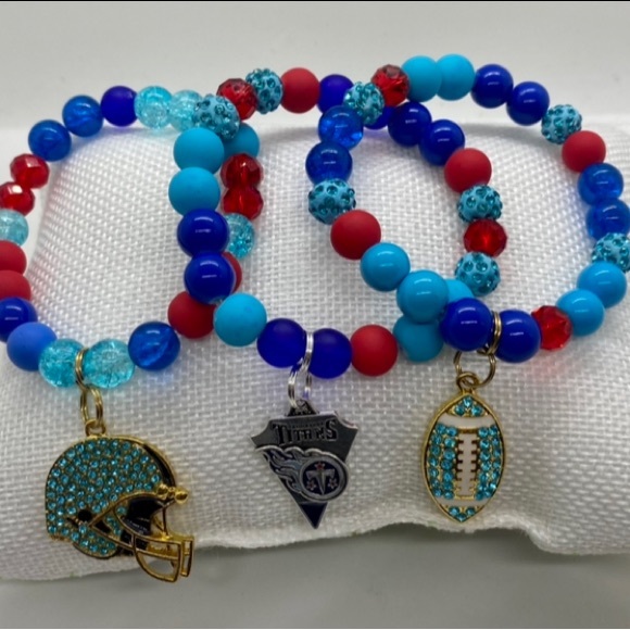 Tennessee Titans Bracelet set - Picture 1 of 1